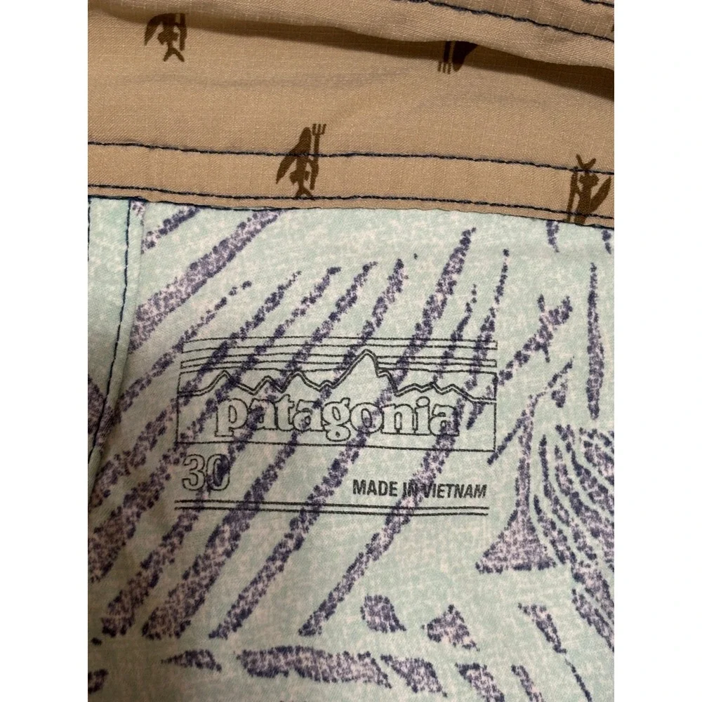 Patagonia Mens Stretch Planing‎ Board Shorts 30 Palm Leaf STY86543 SP19